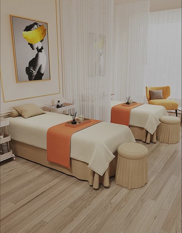 Commercial space flooring