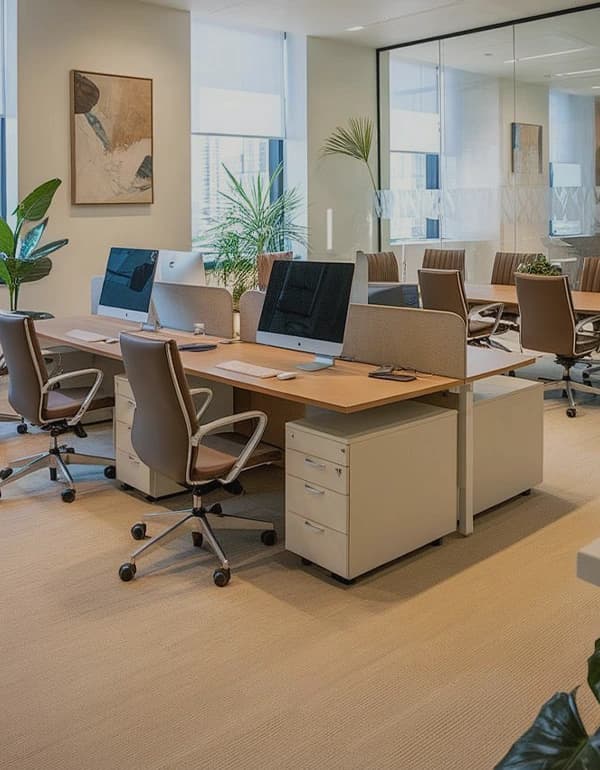 Office space flooring